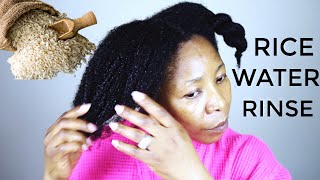 How to Make Rice Water for Hair Growth  Natural 4Chair [upl. by Past617]