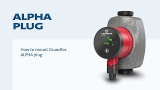 How to mount Grundfos ALPHA plug [upl. by Charleton]