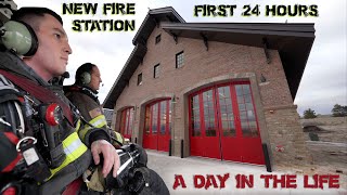 First 24 Hours in a New Fire Station  A Day in the Life [upl. by Otrevogir813]