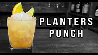 Planters Punch  Rum Drink Recipes  Booze On The Rocks [upl. by Tabina]