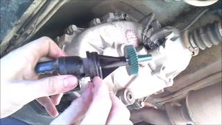 Jeep Speedometer Gear Replacement [upl. by Rivalee]