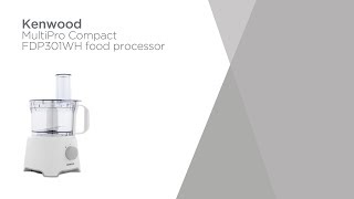 Kenwood MultiPro Compact FDP301WH Food Processor  White  Product Overview  Currys PC World [upl. by Phillie]