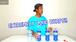 Extremely Loud Burp Sounds  Excessive Belches Compilation [upl. by Nailluj]