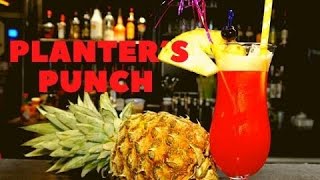 PLANTER´S PUNCH COCKTAIL Recipe [upl. by Johannessen525]