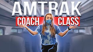 AMTRAK Coach Class Better Than You Think  Northeast Regional Train [upl. by Dey]