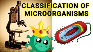 Classification of microorganism [upl. by Riordan]