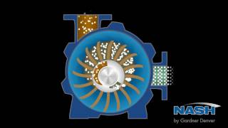 NASH Liquid Ring Vacuum Pump  How It Works [upl. by Isaacs]