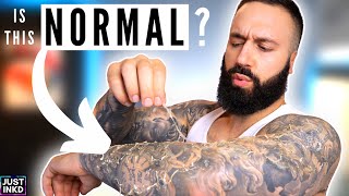 How to TREAT A PEELING TATTOO  Tips Tricks amp Healing Experience [upl. by Latsyrhk]