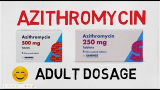 Azithromycin Dosage in Adult [upl. by Melli]