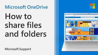 How to share OneDrive files and folders  Microsoft [upl. by Marcellina]