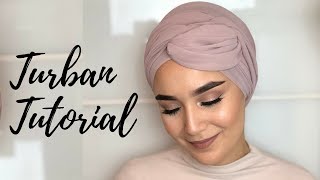 Elegant Turban Tutorial [upl. by Lapo]