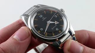 Omega Seamaster Railmaster 22010382001002 Luxury Watch Review [upl. by Carlye]