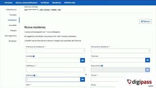 Digipass  Tutorial Cambio di residenza [upl. by Calysta543]