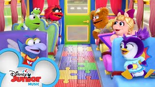 The Bus Song 🚌 Music Video  Muppet Babies  Disney Junior [upl. by Cj725]