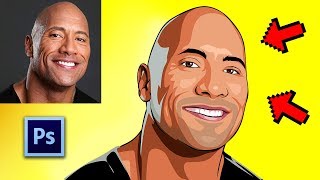 How to Cartoon Yourself 1 StepbyStep PHOTOSHOP Tutorial [upl. by Willcox]