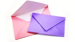 How to make Envelope  Paper Crafts 1101 [upl. by Namaj]