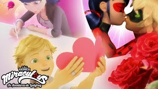 MIRACULOUS  🐞 DIA DOS NAMORADOS  COMPILAÇÃO 🐞  As Aventuras de Ladybug  episódios oficial [upl. by Ased]