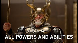 Odin  All Powers and Abilities from the MCU [upl. by Shiverick]