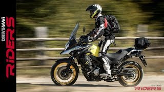 2017 Suzuki VStrom 650 Review  On amp OffRoad [upl. by Watson]