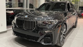 2022 BMW X7 xDrive 40i SUV Walkaround In Depth Review Exterior Interior [upl. by Sreip]