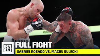 FULL FIGHT  Gabriel Rosado vs Maciej Sulecki [upl. by Kriste]