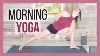 30 min Morning Yoga  Rise amp Shine Power Yoga Flow [upl. by Ogram457]