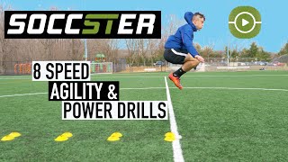 8 Exercises to Improve Speed Agility amp Power [upl. by Haman]