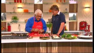 Italian recipe Stuffed Lamb Chops part 1  Saturday Kitchen  BBC [upl. by Lainad770]