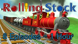 Cartoon Trains  1 Hour of Fun Adventures [upl. by Krute]