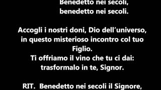 Accogli i nostri doni buttazzo con testo [upl. by Kirk]