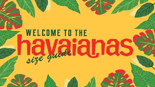 The Havaianas Size Guide from the Flip Flop Shop [upl. by Anaiviv]