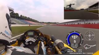 Superkart  Hockenheim Ring  April 2014  Race 1 [upl. by Yesrej811]