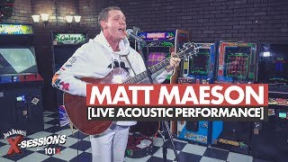 Matt Maeson quotHallucinogenicsquot quotLegacyquot amp quotCringequot LIVE Acoustic Performance  101X [upl. by Lucinda653]