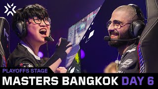 VALORANT Masters Bangkok  Playoffs  Day 1 [upl. by Atsyrt]