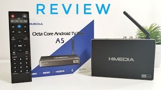 HIMEDIA A5 Android TV Box REVIEW  S912 2GB RAM 16GB ROM [upl. by Cohbath497]