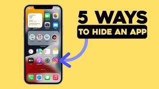 5 Ways To Hide Apps On Your iPhone [upl. by Strickman]