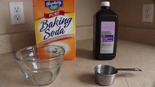 Using Baking Soda amp Hydrogen Peroxide to Clean Pans [upl. by Romeon]