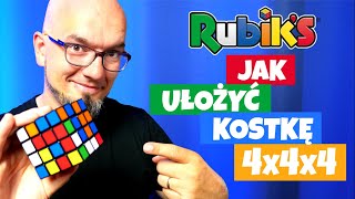 Jak ułożyć kostkę Rubika 4x4x4 [upl. by Nattirb]