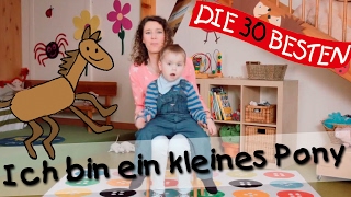 🌺 Ich bin ein kleines Pony  Singen Tanzen und Bewegen  Kinderlieder [upl. by Griffith]