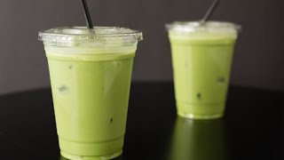 Copycat Starbucks Iced Matcha Latte Recipe [upl. by Seys]