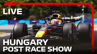 LIVE Hungarian Grand Prix PostRace Show [upl. by Llenram207]