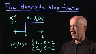 Heaviside step function  Lecture 32  Differential Equations for Engineers [upl. by Briggs]