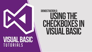 VB Tutorials Using CheckBox in Visual Basic Program [upl. by Leggat39]