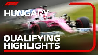 2020 Hungarian Grand Prix Qualifying Highlights [upl. by Wilhelmine]