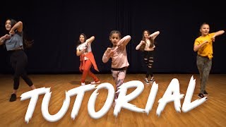 Ariana Grande  7 Rings Dance Tutorial  Easy Kids Choreography  MihranTV [upl. by Fortunio]