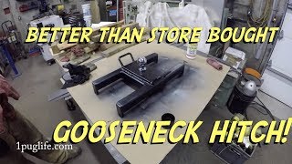 gooseneck hitch build finished and installed [upl. by Lothar]