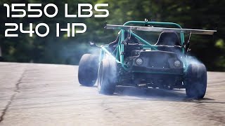 Ultimate Track Car Turbocharged Exocet Tested [upl. by Baillie]