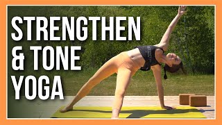 30 min Intermediate Vinyasa Yoga  Full Body Toning [upl. by Catrina]