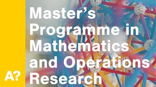 Mathematics amp Operations Research  Aalto University [upl. by Ume]