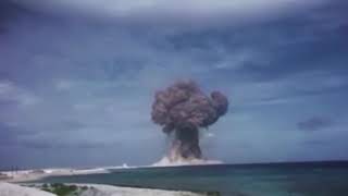 Historical Nuclear Bomb Explosion Footage With Realistic Sound [upl. by Sucramrej]